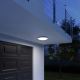 Steinel 068196 - Светодиодный потолочный светильник для ванной комнаты с датчиком DL Vario Quattro PRO S LED/14W/230V 4000K IP54