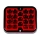 Светодиодная противотуманная фара SINGLE LED/1,9W/12V IP67 красная