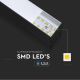 Светодиодная подвесная люстра SAMSUNG CHIP LED/40W/230V 6400K черная