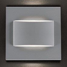 Светодиодный лестничный светильник ERINUS LED/1,5W/12V 4000K серый