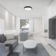 Светодиодный потолочный светильник для ванной комнаты LED/24W/230V 6500K IP44 черный