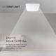 Светодиодный потолочный светильник для ванной комнаты LED/48W/230V 3000K IP44 белый