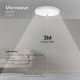 Светодиодный потолочный светильник для ванной комнаты с датчиком LED/24W/230V 4000K IP44 белый + дистанционное управление