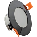 Светодиодный встроенный светильник для ванной комнаты LED/5W/230V 3000K IP65 черный