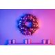 Twinkly - LED RGB Різдвяний вінок з регулюванням яскравості PRE-LIT WREATH 50xLED діаметр 61см Wi-Fi