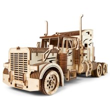 Ugears - Деревянная механическая 3D-головоломка Седельный автопоезд Heavy Boy