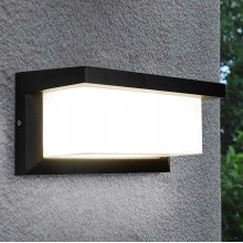 Уличный настенный светильник NEELY 1xE27/60W/230V IP54 черный
