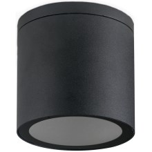 Уличный точечный светильник 1xGU10/35W/230V IP54 круглый черный