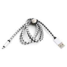 USB кабель USB A / Micro USB роз'єм 1 м білий