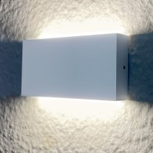 Вуличний настінний LED світильник CHICAGO 2xLED/5,5W/230V IP44 білий
