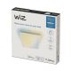 WiZ - Стельовий світлодіодний світильник з регулюванням яскравості SUPERSLIM LED/12W/230V 2700-6500K Wi-Fi білий