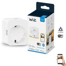 WiZ - Умная розетка F 2300W + измеритель напряжения Wi-Fi