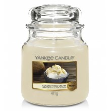 Yankee Candle - Ароматическая свеча COCONUT RICE CREAM средний 411 г 65-75 часов