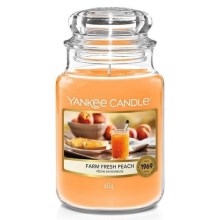 Yankee Candle - Ароматическая свеча FARM FRESH PEACH большой 623 г 110-150 часов