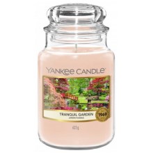 Yankee Candle - Ароматична свічка TRANQUIL GARDEN велика 623г 110-150 год.