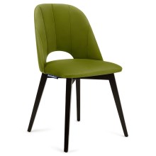Обеденный стул BOVIO 86x48 см светло-зеленый/бук