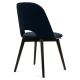 Обеденный стул BOVIO 86x48 см темно-синий/бук